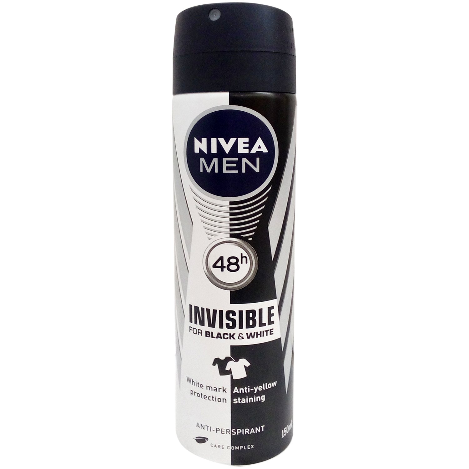 Buy Nivea Men Body Spray - Invisible for Black and White, 150ml